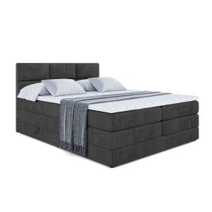 Łóżko kontynentalne z pojemnikiem i materacem H3|H4 OHIO KING 160×200 cm 208467 Łóżko kontynentalne z pojemnikiem i materacem H3|H4 OHIO KING 160×200 cm 208467