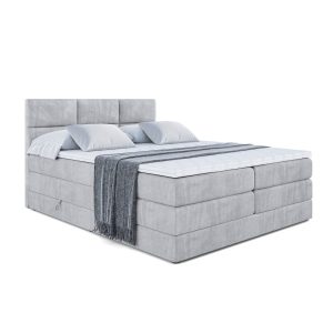 Łóżko kontynentalne z pojemnikiem i materacem H3|H4 OHIO KING 200×200 cm 208450 Łóżko kontynentalne z pojemnikiem i materacem H3|H4 OHIO KING 200×200 cm 208450