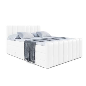 Łóżko kontynentalne z pojemnikiem i materacem H3|H4 OTTA-Z KING 120x200cm 234939 Łóżko kontynentalne z pojemnikiem i materacem H3|H4 OTTA-Z KING 120x200cm 234939
