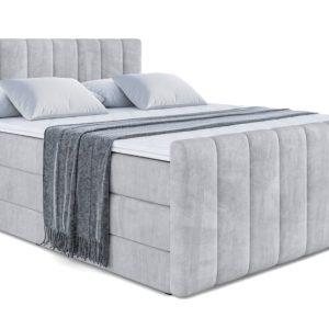 Łóżko kontynentalne z pojemnikiem i materacem H3|H4 OTTA-Z KING 120x200cm 234949 Łóżko kontynentalne z pojemnikiem i materacem H3|H4 OTTA-Z KING 120x200cm 234949