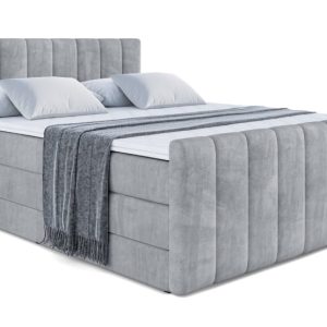 Łóżko kontynentalne z pojemnikiem i materacem H3|H4 OTTA-Z KING 140x200cm 234944 Łóżko kontynentalne z pojemnikiem i materacem H3|H4 OTTA-Z KING 140x200cm 234944