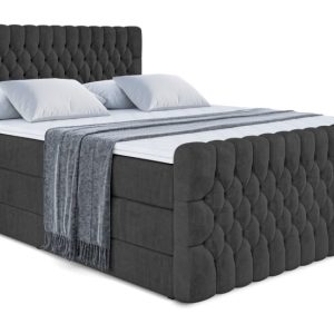 Łóżko kontynentalne z pojemnikiem i materacem H3|H4 SERENE-Z KING 160x200cm 654787 Łóżko kontynentalne z pojemnikiem i materacem H3|H4 SERENE-Z KING 160x200cm 654787
