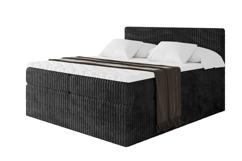 Łóżko kontynentalne z pojemnikiem i materacem H3|H4 TOLO KING 180x200cm 664200