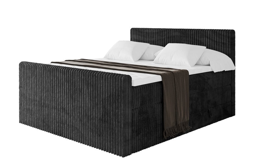 Łóżko kontynentalne z pojemnikiem i materacem H3|H4 TOLO-Z KING 180x200cm 664443