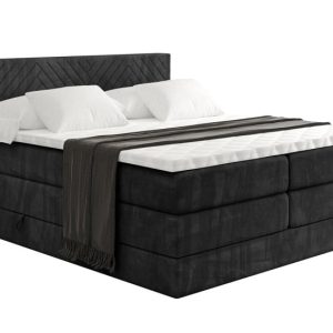 Łóżko kontynentalne z pojemnikiem i materacem H3|H4 VEXA KING 140×200 cm 524679 Łóżko kontynentalne z pojemnikiem i materacem H3|H4 VEXA KING 140×200 cm 524679