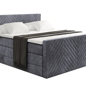 Łóżko kontynentalne z pojemnikiem i materacem H3|H4 VEXA-Z KING 180x200cm 525247 Łóżko kontynentalne z pojemnikiem i materacem H3|H4 VEXA-Z KING 180x200cm 525247