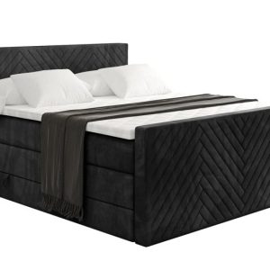 Łóżko kontynentalne z pojemnikiem i materacem H3|H4 VEXA-Z KING 180x200cm 525278 Łóżko kontynentalne z pojemnikiem i materacem H3|H4 VEXA-Z KING 180x200cm 525278