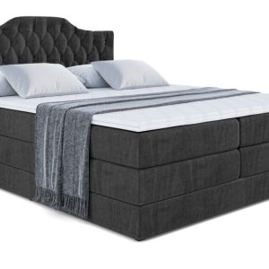 Łóżko kontynentalne z pojemnikiem i materacem H3|H4 VILA-1 KING 180×200 cm 443613 Łóżko kontynentalne z pojemnikiem i materacem H3|H4 VILA-1 KING 180×200 cm 443613