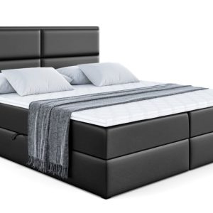 Łóżko kontynentalne z pojemnikiem i materacem H4 AURA – 160x200cm 128172 Łóżko kontynentalne z pojemnikiem i materacem H4 AURA – 160x200cm 128172