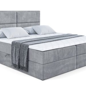 Łóżko kontynentalne z pojemnikiem i materacem H4 AURA – 160x200cm 129348 Łóżko kontynentalne z pojemnikiem i materacem H4 AURA – 160x200cm 129348