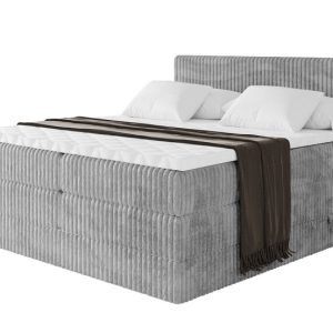 Łóżko kontynentalne z pojemnikiem i materacem H4 BARWA – 200x200cm 461834 Łóżko kontynentalne z pojemnikiem i materacem H4 BARWA – 200x200cm 461834