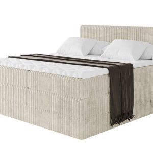 Łóżko kontynentalne z pojemnikiem i materacem H4 BARWA – 200x200cm 462087 Łóżko kontynentalne z pojemnikiem i materacem H4 BARWA – 200x200cm 462087