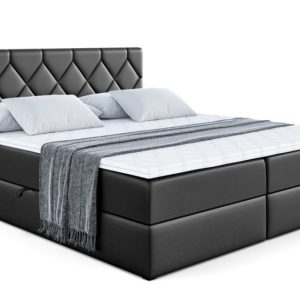 Łóżko kontynentalne z pojemnikiem i materacem H4 CATOR – 120x200cm 460148 Łóżko kontynentalne z pojemnikiem i materacem H4 CATOR – 120x200cm 460148