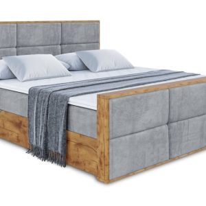 Łóżko kontynentalne z pojemnikiem i materacem H4 – LOLLI1-Z – 120×200 cm 665618 Łóżko kontynentalne z pojemnikiem i materacem H4 – LOLLI1-Z – 120×200 cm 665618