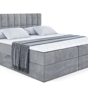 Łóżko kontynentalne z pojemnikiem i materacem H4 MIAMI – 120x200cm 235697