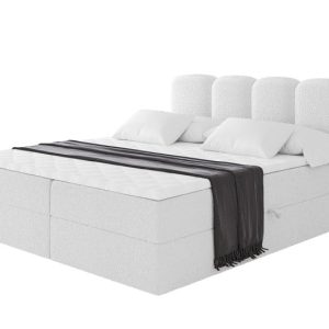 Łóżko kontynentalne z pojemnikiem i materacem H4 NINA – 180x200cm 901691 Łóżko kontynentalne z pojemnikiem i materacem H4 NINA – 180x200cm 901691