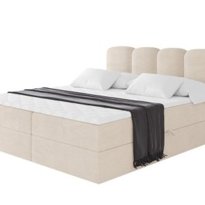 Łóżko kontynentalne z pojemnikiem i materacem H4 NINA – 180x200cm 901376 Łóżko kontynentalne z pojemnikiem i materacem H4 NINA – 180x200cm 901376