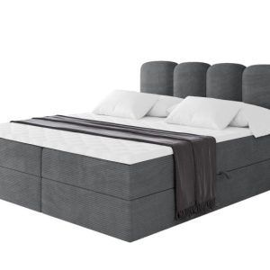 Łóżko kontynentalne z pojemnikiem i materacem H4 NINA – 180x200cm 901569 Łóżko kontynentalne z pojemnikiem i materacem H4 NINA – 180x200cm 901569