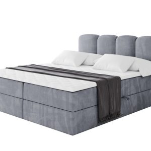 Łóżko kontynentalne z pojemnikiem i materacem H4 NINA – 200x200cm 901781 Łóżko kontynentalne z pojemnikiem i materacem H4 NINA – 200x200cm 901781