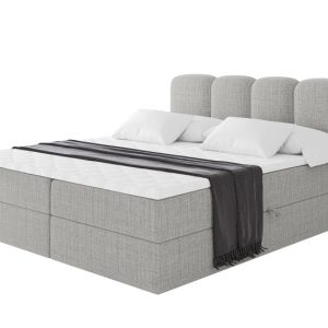 Łóżko kontynentalne z pojemnikiem i materacem H4 NINA – 200x200cm 901857 Łóżko kontynentalne z pojemnikiem i materacem H4 NINA – 200x200cm 901857