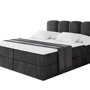 Łóżko kontynentalne z pojemnikiem i materacem H4 NINA – 200x200cm 901263 Łóżko kontynentalne z pojemnikiem i materacem H4 NINA – 200x200cm 901263