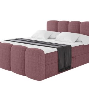 Łóżko kontynentalne z pojemnikiem i materacem H4 NINA-Z – 160x200cm 901647 Łóżko kontynentalne z pojemnikiem i materacem H4 NINA-Z – 160x200cm 901647