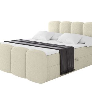 Łóżko kontynentalne z pojemnikiem i materacem H4 NINA-Z – 180x200cm 901553 Łóżko kontynentalne z pojemnikiem i materacem H4 NINA-Z – 180x200cm 901553