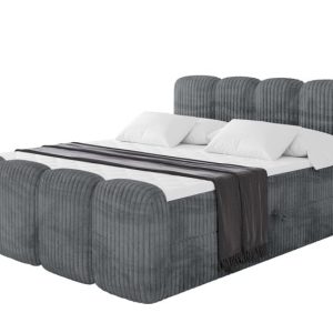 Łóżko kontynentalne z pojemnikiem i materacem H4 NINA-Z – 180x200cm 901633 Łóżko kontynentalne z pojemnikiem i materacem H4 NINA-Z – 180x200cm 901633