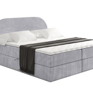 Łóżko kontynentalne z pojemnikiem i materacem H4 – NOX – 180x200cm 524689 Łóżko kontynentalne z pojemnikiem i materacem H4 – NOX – 180x200cm 524689