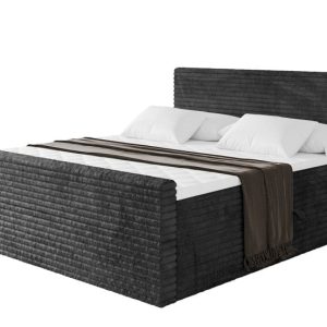 Łóżko kontynentalne z pojemnikiem i materacem H4 TOLO-Z-v1 – 120x200cm 881547