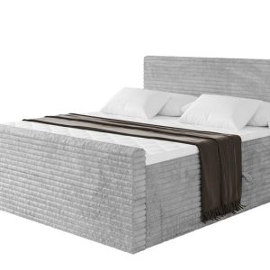 Łóżko kontynentalne z pojemnikiem i materacem H4 TOLO-Z-v1 – 200x200cm 881404