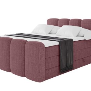 Łóżko kontynentalne z pojemnikiem i materacem NINA-Z KING 200x200cm 901547 Łóżko kontynentalne z pojemnikiem i materacem NINA-Z KING 200x200cm 901547