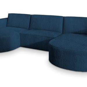 Narożnik VEZZO P z funkcją spania Niebieski 639438