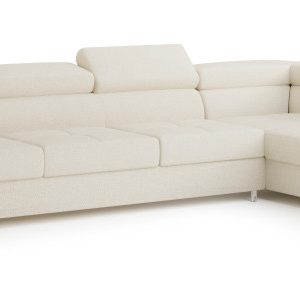 Narożnik VICENTE z funkcją spania ecru 756072 Narożnik VICENTE z funkcją spania ecru 756072