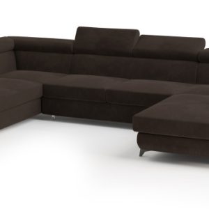 Narożnik VINTESSA z funkcją spania Brązowy 771465 Narożnik VINTESSA z funkcją spania Brązowy 771465