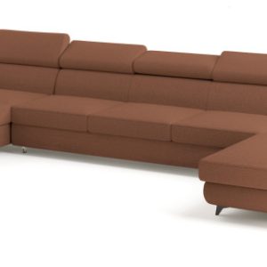 Narożnik VIVENTE z funkcją spania Miedziany 795594 Narożnik VIVENTE z funkcją spania Miedziany 795594