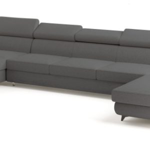 Narożnik VIVENTE z funkcją spania Szary 795605 Narożnik VIVENTE z funkcją spania Szary 795605