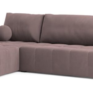 NAROŻNIK VOLIRA z funkcją spania Różowy 649429 NAROŻNIK VOLIRA z funkcją spania Różowy 649429