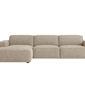 Narożnik w kształcie L, Cursal, tkanina Artico, Beżowy, Lewy 797835 Narożnik w kształcie L, Cursal, tkanina Artico, Beżowy, Lewy 797835