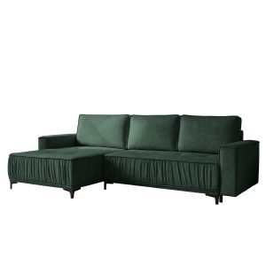 Narożnik w kształcie L, funkcja spania, do salonu, Juka Terra, zielony (39) 909761 Narożnik w kształcie L, funkcja spania, do salonu, Juka Terra, zielony (39) 909761