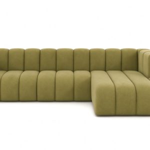 Narożnik w kształcie L GRAND 318 cm, tkanina Salvador, Oliwkowy, Prawy 845154 Narożnik w kształcie L GRAND 318 cm, tkanina Salvador, Oliwkowy, Prawy 845154