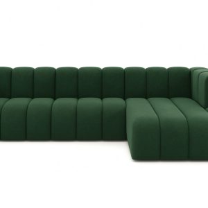 Narożnik w kształcie L GRAND 318 cm, tkanina Salvador, Zielony, Prawy 845147 Narożnik w kształcie L GRAND 318 cm, tkanina Salvador, Zielony, Prawy 845147