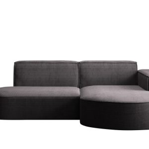 Narożnik w kształcie L MODENA Studio tkanina Poso Ciemnoszary Prawy 509573 Narożnik w kształcie L MODENA Studio tkanina Poso Ciemnoszary Prawy 509573
