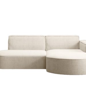 Narożnik w kształcie L MODENA Studio tkanina Poso Ecru Prawy 509583 Narożnik w kształcie L MODENA Studio tkanina Poso Ecru Prawy 509583