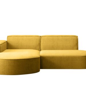 Narożnik w kształcie L MODENA Studio tkanina Poso Żółty Lewy 509567 Narożnik w kształcie L MODENA Studio tkanina Poso Żółty Lewy 509567