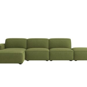 Narożnik w kształcie L, przedłużony, Cursal, tkanina Artico, Moss, Lewy 797875 Narożnik w kształcie L, przedłużony, Cursal, tkanina Artico, Moss, Lewy 797875