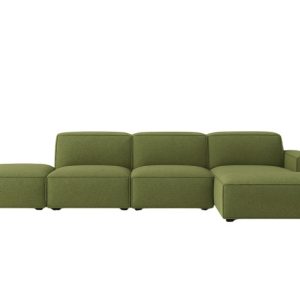 Narożnik w kształcie L, przedłużony, Cursal, tkanina Artico, Moss, Prawy 797683 Narożnik w kształcie L, przedłużony, Cursal, tkanina Artico, Moss, Prawy 797683