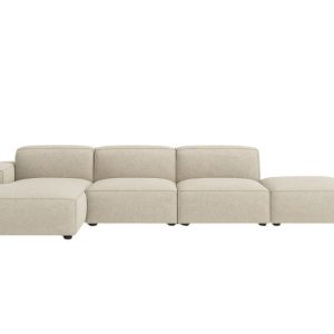 Narożnik w kształcie L, przedłużony, Cursal, tkanina Artico, Nata, Lewy 797775 Narożnik w kształcie L, przedłużony, Cursal, tkanina Artico, Nata, Lewy 797775