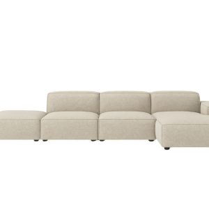 Narożnik w kształcie L, przedłużony, Cursal, tkanina Artico, Nata, Prawy 797864 Narożnik w kształcie L, przedłużony, Cursal, tkanina Artico, Nata, Prawy 797864
