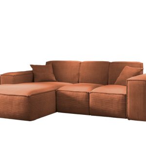 Narożnik w kształcie L SIENA, Sofa, Tkanina Poso, Ceglany, Lewy 753931 Narożnik w kształcie L SIENA, Sofa, Tkanina Poso, Ceglany, Lewy 753931